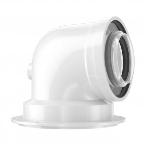 Dn80 / 125 - Avgasadapter 87°