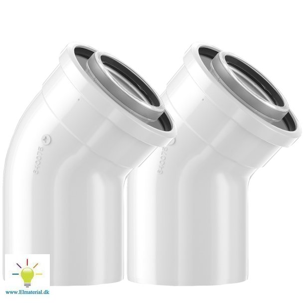 Dn60/100 - 2 X 45&deg; Bjning