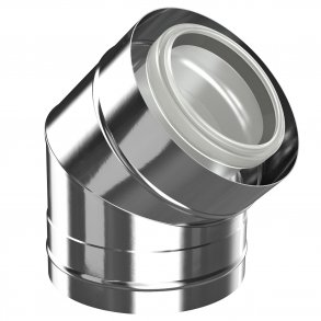 Dn80 / 125 - 45 ° Böjning