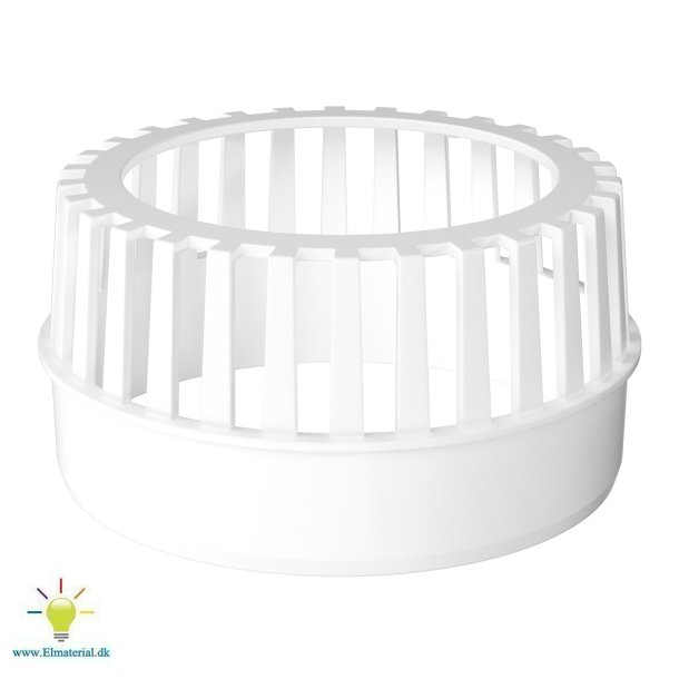 Dn80/125 - Friskluftsgitter