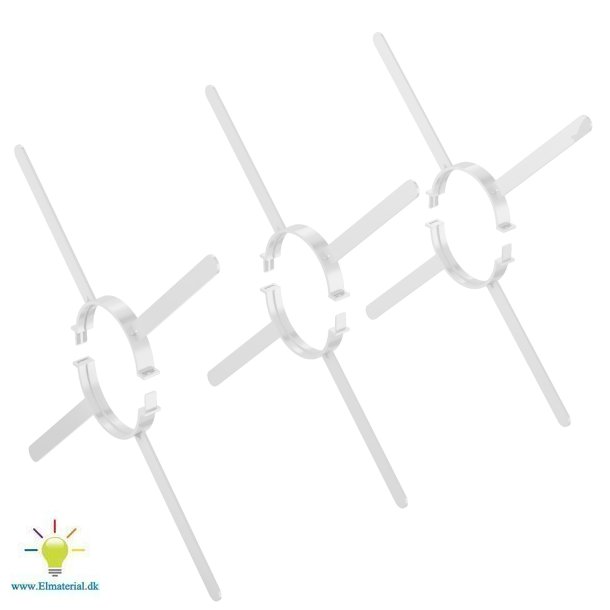 Dn80 - Afstandsholdere, 3 Stk