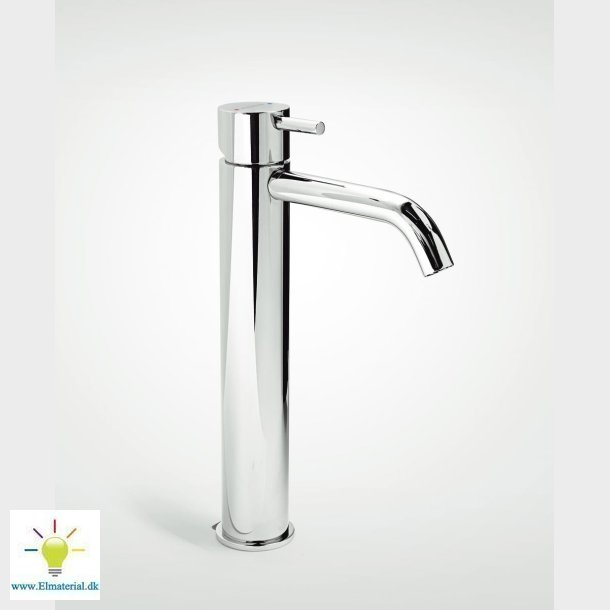 Pipe Fritstende Armatur Krom