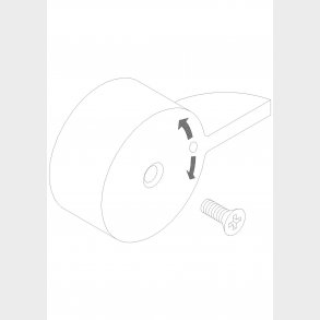 Avst&auml;ngningshandtag Tmc Badkar / Dusch.