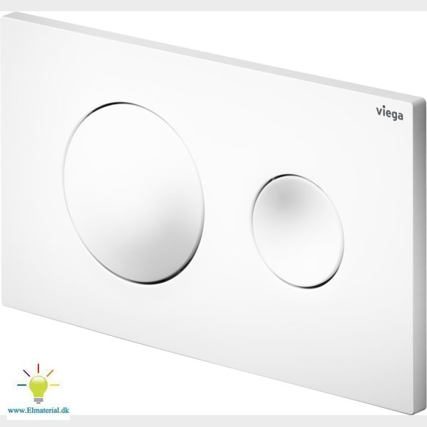 Betj. Plade Vis. Style 20 Hvid