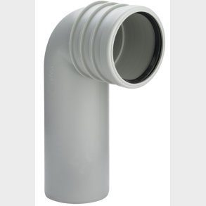 Toalettkopplingsböj Dn90