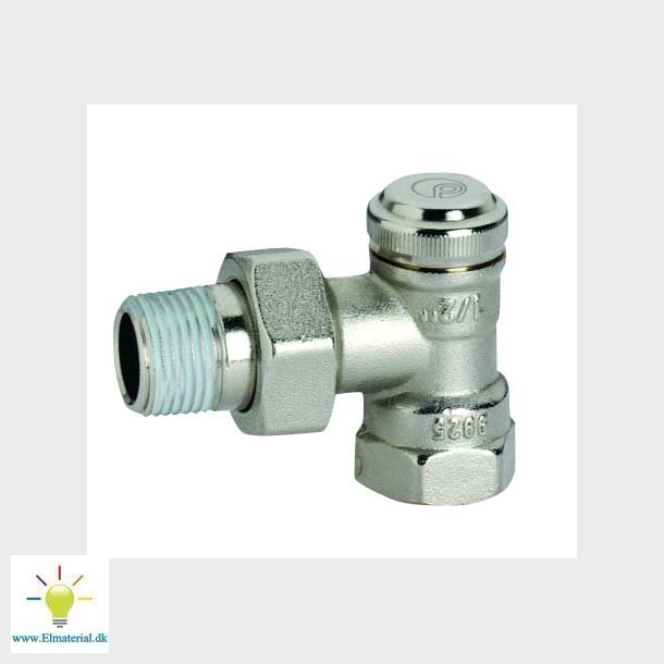 3/8" Forniklet Returkobl. Vl