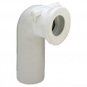 Toalettanslutning böj 90°