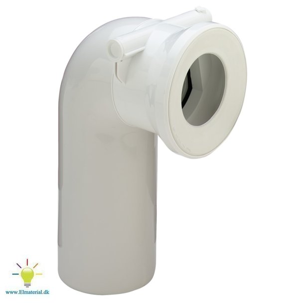 Toilettilslutningsbjning 90&deg;