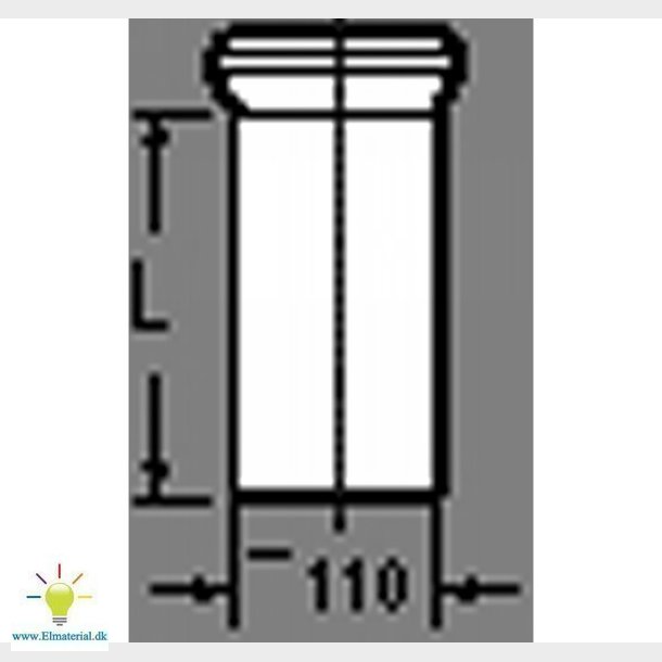 400 mm Anslutningsr&ouml;r