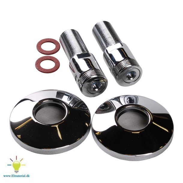 3/4"X1/2" Lige Forskr. M/Afs