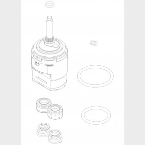 Kartushe, ventilsäten