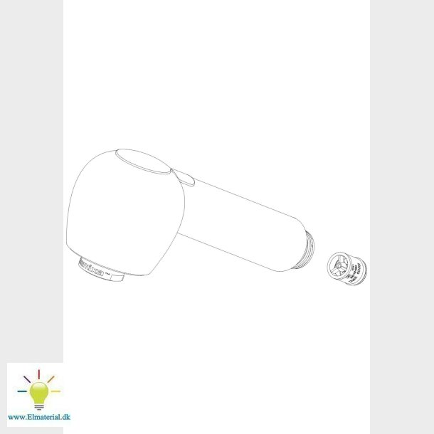 Udtrkbar Bruserhoved S10