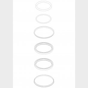 X-ringar, slitskiva för