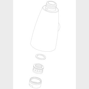 Duschhuvud, infällbart