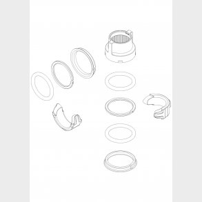 Slitdelar F / Dubbar & Utloppshuvud