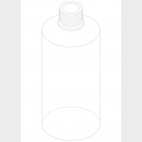 Plastflaska 500 ml dispenser