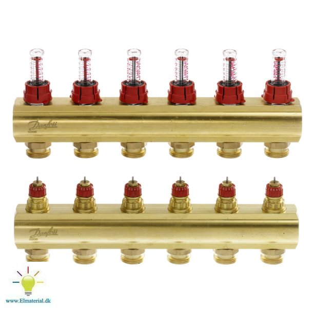 Fhf-6F Manifold 6+6 Med Flowme