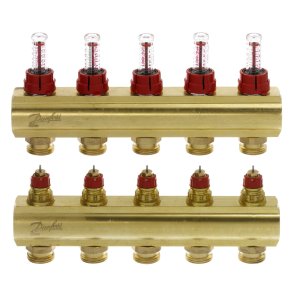 Fhf-5F Fördelare 5 + 5 Med Flowm.