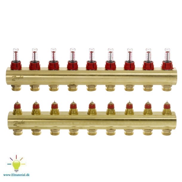 Fhf-9F Manifold 9+9 Med Flowm.