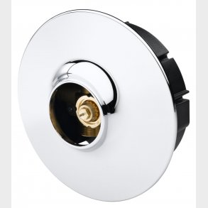 T / Fhv-R Frontplatta 178Mm Krom