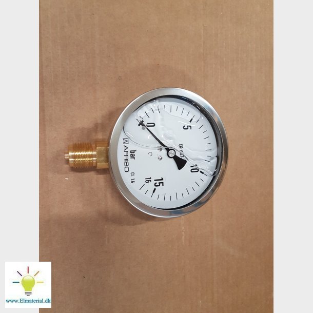 Manometer 100 0-16 Bar 1/2" N