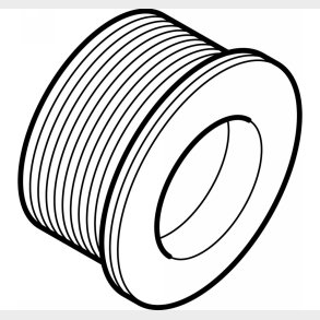 44X32Mm Geberit Cuff Dn 50