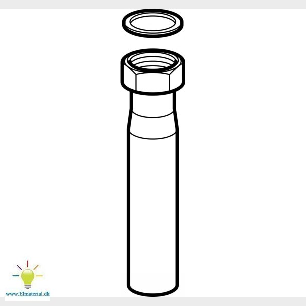 40 Mm X 1,1 / 2 "Tilsl.Sstk.