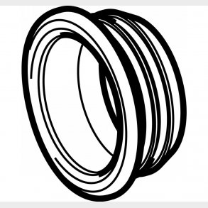 32 mm gummimanschett