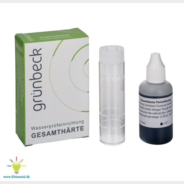 Gr&uuml;nbeck Test Set Hrdhet Vatten