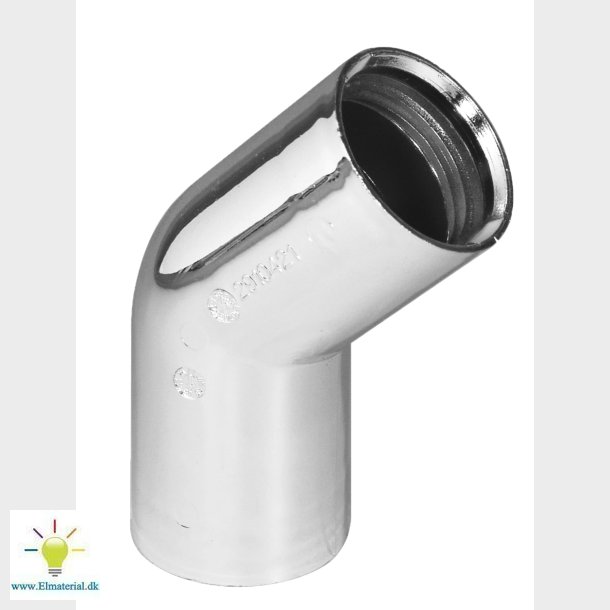 Vinkel 45&deg; Fork 40 Mm Indstik