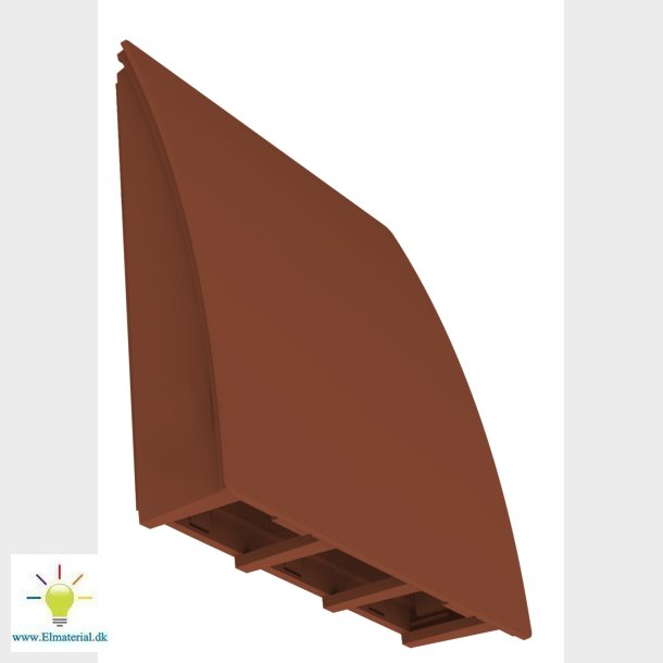 Stormskrm D6 Teglrd Ral 8004