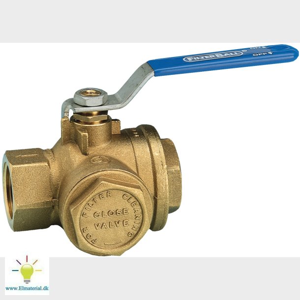 1" Kuglehane M/Snavssamler