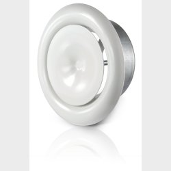 100Mm Indbl. Vent M/Ramme Ki