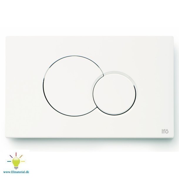 If&ouml; Classic Mek. Trykknap Hvid