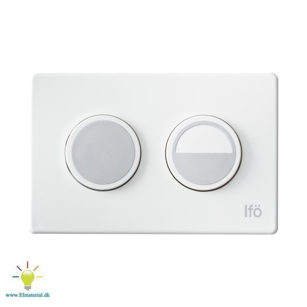 If&ouml; Sign Trykknap Dob.Skyl Hvi