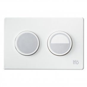 If&ouml; Sign Tryckknapp Vit