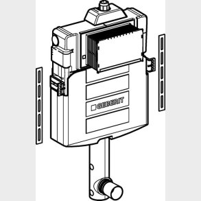 Geberit Up320 3 / 6Ltr. Inbyggd.C