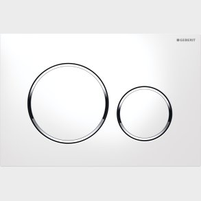 Sigma20 Betj, Vit / Krom / Vit