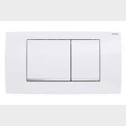 Betj.Plade Twinline30 Hvid