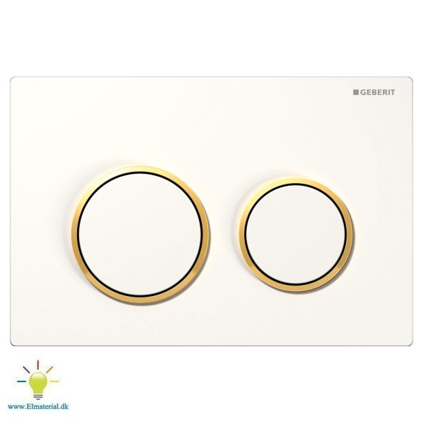 Betj Plad Omega20 Hvid/Guld/Hv