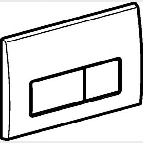 Geberit Print Kappa 50 Chrome