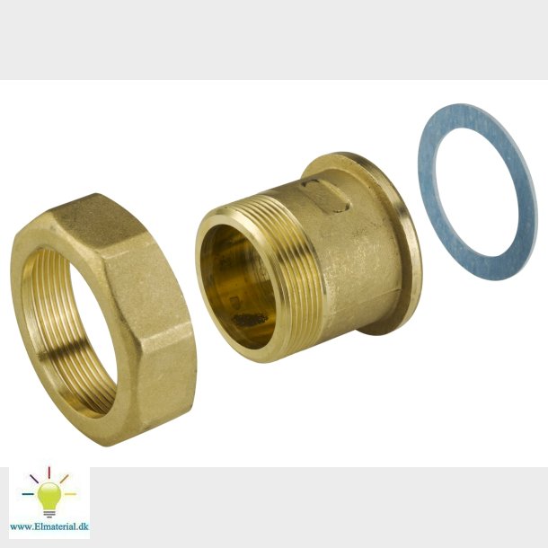3/8" Gevind Nippel T/Ab-Qm