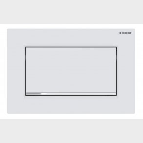 Man&ouml;verplatta Sigma30 Zink Vit