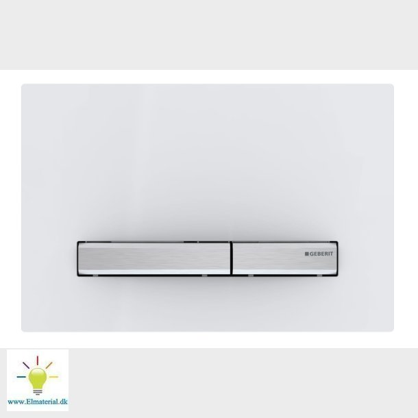 Betj.Plade Sigma50 Zink Hvid