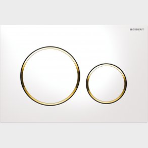 Sigma20 Betj, Vit / Guld / Vit