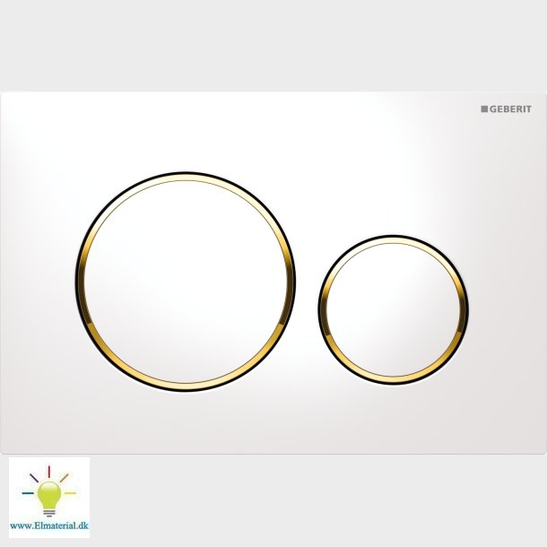 Sigma20 Betj, Hvid/Guld/Hvid