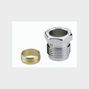 Slangkl&auml;mma G1 / 2A �15Mm Krom + Cu