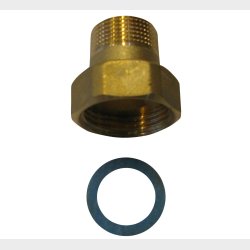 1/2" Gevind Nippel T/Ab-Qm