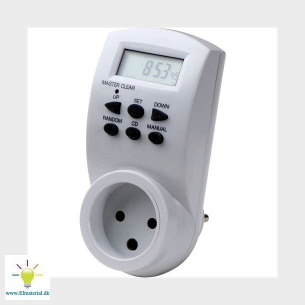 Stikkontaktur Uge M/J Digital