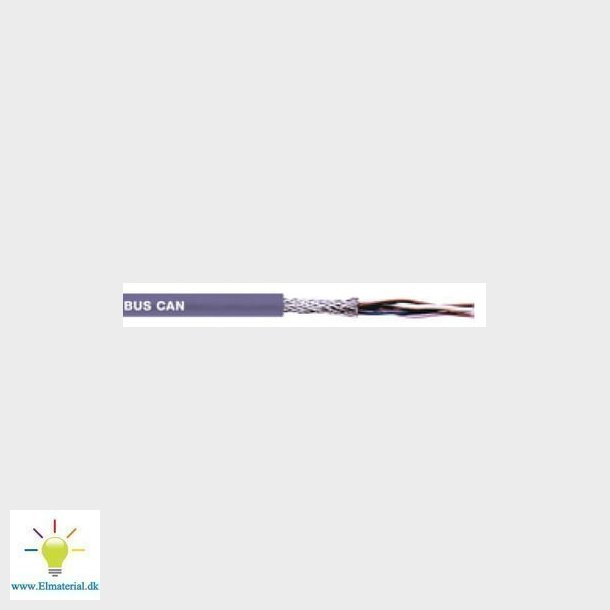 Buskabel 2x2x0,75mm2 120 ohm CAN-BUS